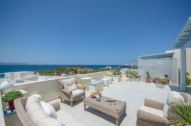 Top floor suite